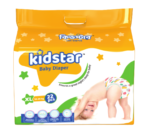 Kidstar Baby Belt Diaper XL 22 (12-25 kg)