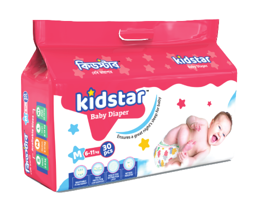 Kidstar Baby Belt Diaper M 30 (6-11 kg)
